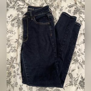 American Eagle dark wash jeggings